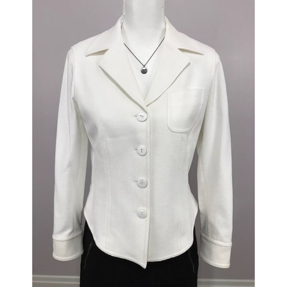 Dana Buchman Jackets & Blazers - DANA BUCHMAN Petite Textured Structured Blazer